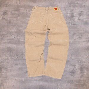 Empyre Brown Wide Wale Corduroy Sand Tan Relax Fit Wide Legged Pant's